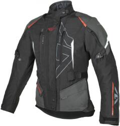 Ayrton Geacă motociclistă pentru femei Ayrton Teressa II negru-gri-roșu fluo (AIM101-207)
