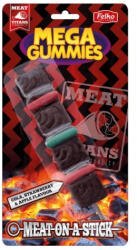  Mega Gummies Meat on a Stick saslik formájú óriás gumicukor 120g - delfinbuvar