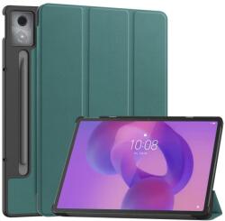 LEATHER Capac cu balamale pentru Lenovo Idea Tab Pro verde