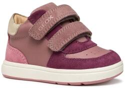 GEOX gyerek bőr sportcipő BIGLIA - rózsaszín 19