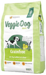 Green Petfood VeggieDog Grainfree | Gabonamentes, teljes értékű növényi száraztáp felnőtt kutyáknak - 900 g