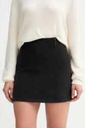 United Colors of Benetton kordbársony szoknya - fekete 42