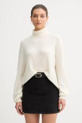 Benetton pulóver könnyű, bézs, garbónyakú, 11CZD204F - bézs XS