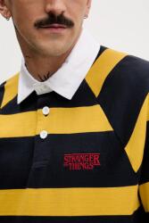 Benetton Памучна блуза с дълги ръкави x Stranger Things (3T6YU302P)