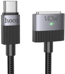 hoco. USB C - Mag3 kábel 5A 140W mágneses 1.8m U141 fekete