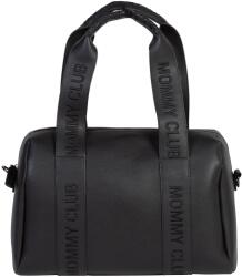 Childhome Mommy Club Signature vegán bőr váltótáska fekete