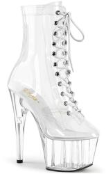 Pleaser Adore átlátszó bokacsizma. 36-os - diamondsexshop