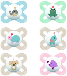 MAM Játszócumi Start szilikon lapított (méret: 1) 0 - 2 hó