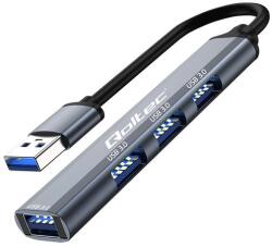Qoltec Hub Adapter USB 3.0 4 az 1-ben | 4x USB 3.0 (53791)