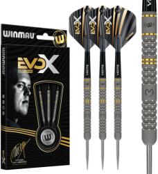 Winmau Darts szett steel Winmau MvG Evo-X 90% wolfram 22 G szürke|sárga