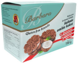 Barbara gluténmentes kókuszkrémmel töltött omlós keksz 150 g - perfectlife