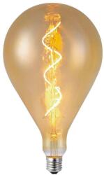 V-TAC 4W borostyán E27 A160 filament LED égő, meleg fehér - SKU 23166 (23166)