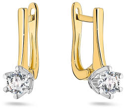 Heratis Forever Gyémánt fülbevaló Vivenza lab-grown gyémánttal 0, 60ct, 14K sárga arany BSLG002