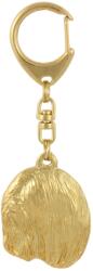 Art-Dog Lhasa Apso aranyozott kutya kulcstartó, exkluzív kulcstartó (5906111204335)