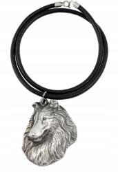 Art-Dog Skót juhászkutya, Collie rough nyaklánc kutyával, medál szíjjal (5906111281206)