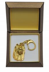 Art-Dog Yorkshire terrier aranyozott kutya kulcstartó díszdobozban, kulcstartó (5906111205899)