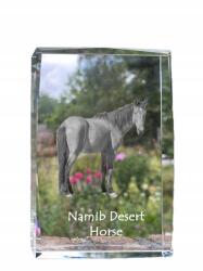 Art-Dog Namib sivatagi ló kristályos fotó, emléktárgy, trófea, köszönetajándék (5055882468405)