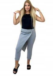 Kesi Punto Milano Winter nadrág dekoratív cipzárral, szürke