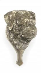 Art-Dog Border Terrier sárgaréz ajtócsengő kutyával, retro ajtódísz (5906111247127)