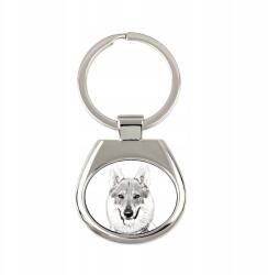 Art-Dog Farkas csehszlovák kutya kulcstartó, fényképes kulcstartó, medál (5055882473119)