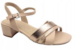 Marco Tozzi szandál 2-28210-44 39 Powder Comb Metál kockás (2-28210-44 Powder Comb)