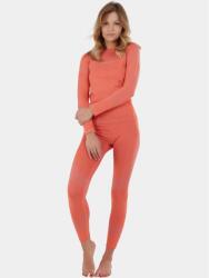 FUNDANGO Seamless Baselayer Set női aláöltöző szett rózsaszín|szürke