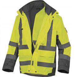 Delta Plus Tarmac 5in1 többfunkciós fényvisszaverő bélelt munkakabát XL (TARMAJGXG)