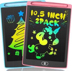  Leyaoyao 2 db-os LCD író- és rajzolótábla szett 10, 5 inch 3 - 8 éves korig (B0D2VSKD5M)