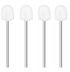 Wc kefe 4 db Acél nyél és műanyag fejek (0193499468557)