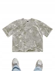 Shein Női Rövid Ujjú Blúz M Mintás 1EH