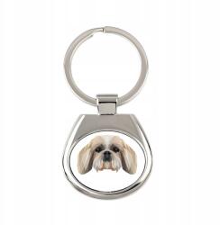 Art-Dog Shih Tzu kutya kulcstartó, grafikai kulcstartó, medál (5056739219690)