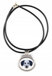 Art-Dog Dalmata szíjas medál geometrikus kutyával, nyaklánc (5056739230350)