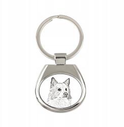 Art-Dog Izlandi pásztor spicc kutya kulcstartó, fényképes kulcstartó, medál (5055882472600)