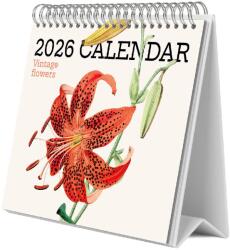  Grupo Erik asztali naptár, 2026, Vintage Flowers (CS26025)