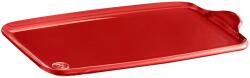Emile Henry Плоча за печене и сервиране appetizer platter - размер xl - цвят червен (eh 5005-34)