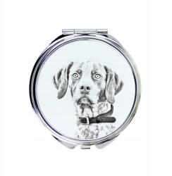  Pointer kompakt zsebtükör kutyával, fényképpel (5055882481305)