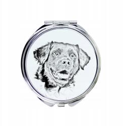 Frizbi vizsla kompakt zsebtükör kutyával fényképpel (5055882482296)