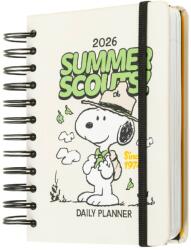  Grupo Erik spirálos határidőnapló (S-es méret), napi, 2026, Snoopy (AAKDPS2602)