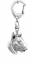 Art-Dog Bullterier Bull Terrier kutya kulcstartó, kulcstartó karabinerrel (5906111202492)