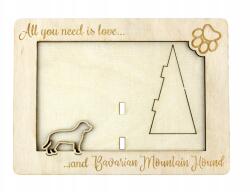 Art-Dog Bajor juhászkutya gravírozott képkeret kutyával, kutya neve (5906111217076)