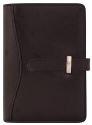 Saturnus Gyűrűs kalendárium SATURNUS M437 fehér lapos fekete műbőr 2026 (SM437-003) - robbitairodaszer