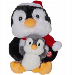 Star Trading Merry Pal zenélő pingvin dekoráció 25 cm elemes (993-21)
