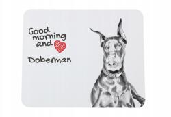 Art-Dog Doberman egérpad kutyával, az Ön fényképével (5055882490666)