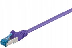 Goobay Patchcord Lan kábel Cat 6A S/ftp lila 0, 5m (4040849936661)