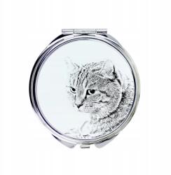 Skót macska kompakt zsebtükör macskával fényképpel (5055882482951)