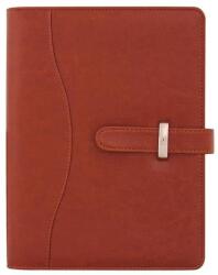 Saturnus Gyűrűs kalendárium SATURNUS M437 fehér lapos cseresznye műbőr 2026 (SM437-010) - robbitairodaszer