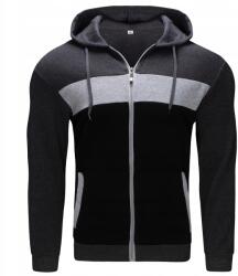 Fk_fashion R2574 méret M Sima Kihúzható Kapucnis Pulóver