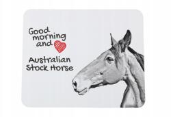 Art-Dog Australian Stock Horse egérpad lóval, az Ön fényképével (5055882490239)