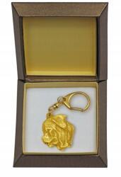 Art-Dog Tosa Inu aranyozott kutya kulcstartó díszdobozban, kulcstartó (5906111205950)