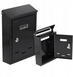 TOYA Postaláda Euro Postaláda 285x200x60MM Fekete 78540 (78540)